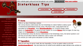 What Sinterklaas.101tips.nl website looked like in 2018 (6 years ago)