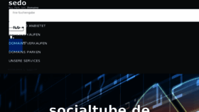 What Socialtube.de website looked like in 2018 (5 years ago)