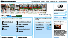 What Speurdersindekrant.nl website looked like in 2018 (5 years ago)