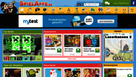 What Spileaffe.de website looked like in 2018 (7 years ago)