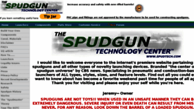 What Spudtech.com website looked like in 2018 (5 years ago)