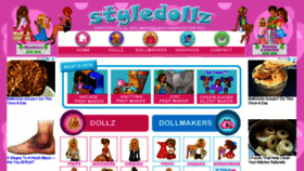 What Styledollz.info website looked like in 2018 (5 years ago)