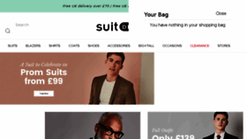 What Suitsyou.co.uk website looked like in 2018 (5 years ago)