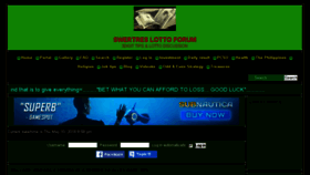 What Swertreslotto.forum-motion.com website looked like in 2018 (5 years ago)