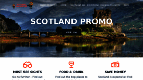 What Scotlandvacations.com website looked like in 2018 (5 years ago)