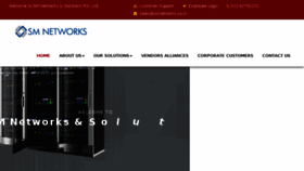 What Smnetworks.co.in website looked like in 2018 (5 years ago)