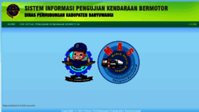 What Sipkb.banyuwangikab.go.id website looked like in 2018 (6 years ago)