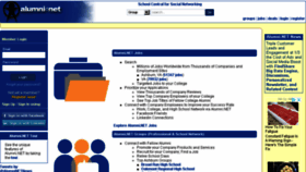 What Spanish.alumni.net website looked like in 2018 (6 years ago)