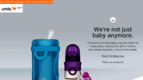 What Smilobaby.com website looked like in 2018 (5 years ago)