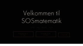 What Sosmatematik.dk website looked like in 2018 (5 years ago)