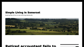 What Simple-living-in-suffolk.co.uk website looked like in 2018 (5 years ago)
