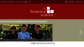 What Schenck.org website looked like in 2018 (5 years ago)