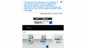 What Scancoin.com website looked like in 2018 (6 years ago)