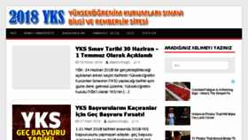 What Sinavsizgecis.com website looked like in 2018 (5 years ago)