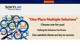 What Softlay.org website looked like in 2018 (8 years ago)