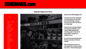 What Stagmags.com website looked like in 2018 (5 years ago)