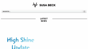 What Susabeck.com website looked like in 2018 (6 years ago)