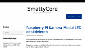 What Smattycore.de website looked like in 2018 (5 years ago)