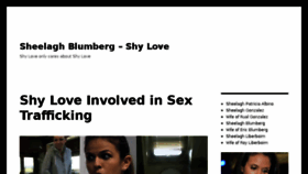 What Sheelaghblumberg.com website looked like in 2018 (5 years ago)