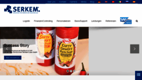 What Serkem.de website looked like in 2018 (5 years ago)