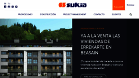 What Sukia.com website looked like in 2018 (5 years ago)
