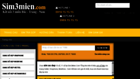 What Sim3mien.com website looked like in 2018 (5 years ago)