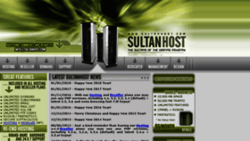 What Sultanhost.com website looked like in 2018 (5 years ago)