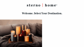 What Sternohome.com website looked like in 2018 (5 years ago)