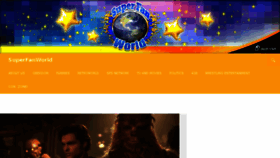 What Superfanworld.com website looked like in 2018 (5 years ago)