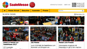 What Saalemesse.de website looked like in 2018 (6 years ago)