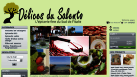 What Salento.fr website looked like in 2018 (5 years ago)