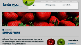 What Simplefruit.pt website looked like in 2018 (6 years ago)