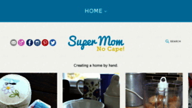 What Supermomnocape.com website looked like in 2018 (5 years ago)