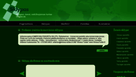 What Sklypas.eu website looked like in 2018 (5 years ago)