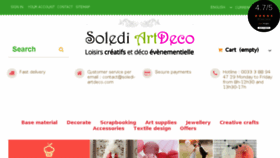 What Soledi-artdeco.com website looked like in 2018 (5 years ago)
