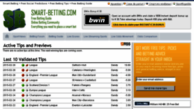 What Smart-betting.com website looked like in 2018 (5 years ago)