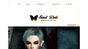 What Souldoll.net website looked like in 2018 (5 years ago)