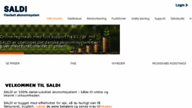What Saldi.dk website looked like in 2018 (5 years ago)
