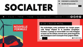 What Socialter.fr website looked like in 2018 (5 years ago)