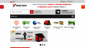 What Sklep-yato.pl website looked like in 2018 (5 years ago)