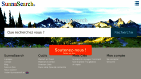 What Sunnasearch.fr website looked like in 2018 (5 years ago)
