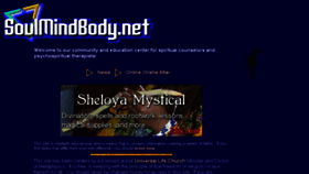 What Soulmindbody.net website looked like in 2018 (5 years ago)