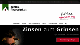 What Schlau-finanziert.at website looked like in 2018 (6 years ago)
