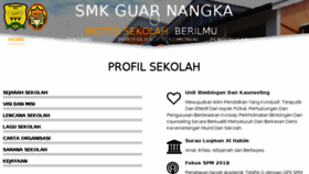 What Smkguarnangka.com website looked like in 2018 (5 years ago)