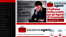 What Soluzioneagenti.it website looked like in 2018 (5 years ago)