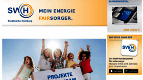 What Stadtwerke-homburg.de website looked like in 2018 (7 years ago)