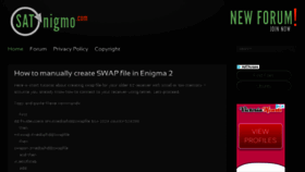 What Satnigmo.com website looked like in 2018 (5 years ago)