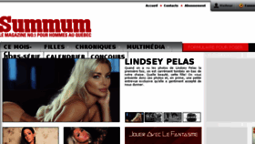 What Summummag.com website looked like in 2018 (6 years ago)