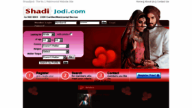 What Shadijodi.com website looked like in 2018 (5 years ago)