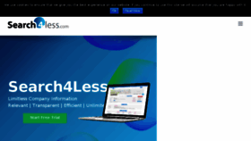 What Search4less.ie website looked like in 2018 (5 years ago)